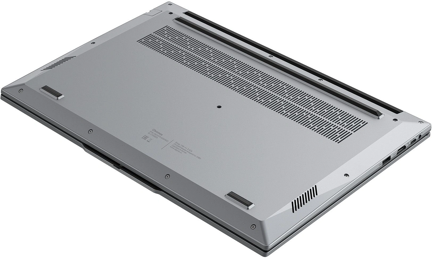 Ноутбук Digma Chronos Core 5 210H 16Gb SSD512Gb Intel Graphics 16" IPS WUXGA (1920x1200) Windows 11 Pro silver WiFi BT Cam 6500mAh (DN16P5-ADXW02)