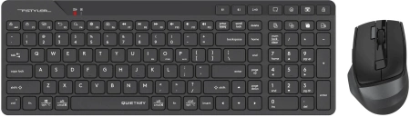 Клавиатура + мышь A4Tech Fstyler FB2800C Air2 клав:черный/серый мышь:черный/серый USB беспроводная Bluetooth/Радио slim