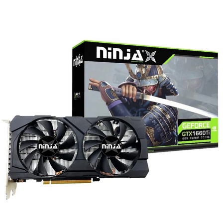 GTX1660Ti PCIE (1536SP) 6GB 192-bit GDDR6 DVI HDMI DP