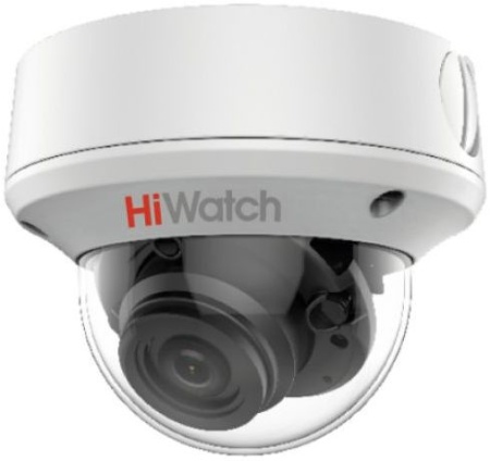 Камера видеонаблюдения аналоговая HiWatch DS-T508 (2.7-13.5 mm) 2.7-13.5мм HD-CVI HD-TVI корп.:белый