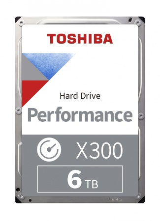 Жесткий диск Toshiba Original SATA-III 6Tb HDWR460UZSVA X300 (7200rpm) 256Mb 3.5"