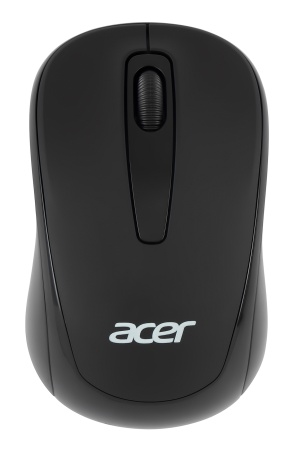 Мышь Acer OMR133 черный оптическая (1000dpi) беспроводная USB для ноутбука (2but)