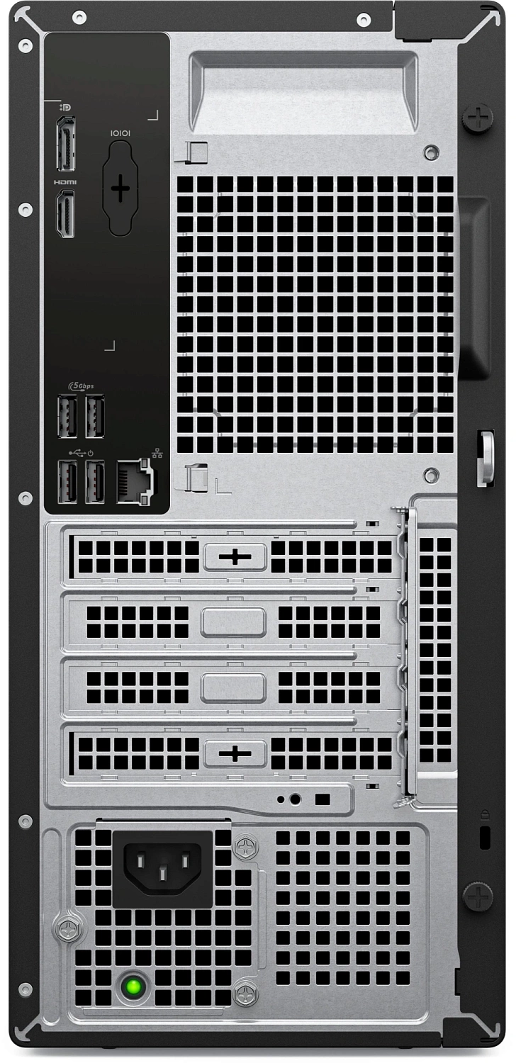 ПК Dell Pro Tower Essential QVT1260 MT i5 14400 (2.5) 8Gb SSD512Gb UHDG 730 CR Windows 11 Pro GbitEth WiFi BT 180W мышь клавиатура черный (DPTE-5821)