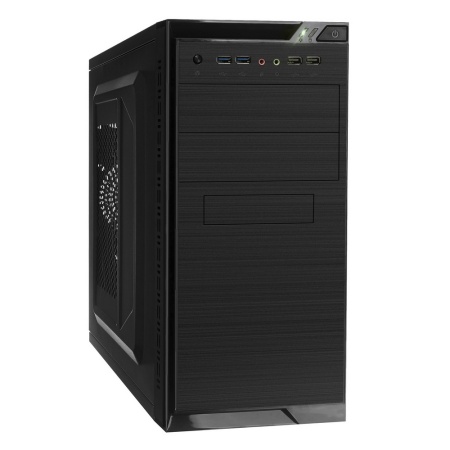 Корпус Minitower ExeGate QA-412U-XP500 (mATX, БП XP500 с вент. 12см, 2*USB+2*USB3.0, аудио, черный)