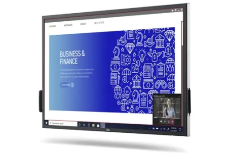 Монитор Dell 54.6"  C5522QT Interactive TOUCH; BK/BK ( IPS; 16:9; 350cd/m2; 1300:1; 9ms; 3840x2160; 178/178; 3xHDMI 2.0; DP; RJ45; 6xUSB; Spk 2x10W)