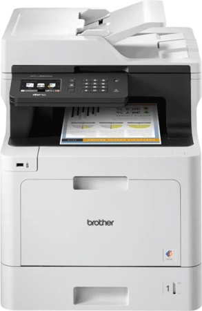 МФУ лазерный Brother MFC-L8690CDW A4 Duplex Net WiFi серый