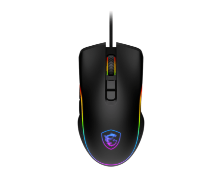 Мышь проводная Mouse MSI FORGE GM300, Wired, 118g, DPI 7200, Symmetrical design, RGB LED, black