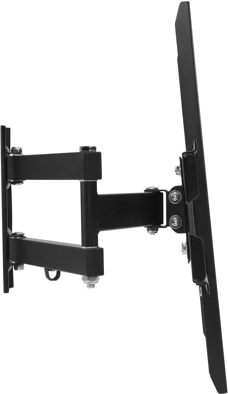 Кронштейн для телевизора Buro MF2 черный 32"-70" макс.35кг настенный поворотно-выдвижной и наклонный