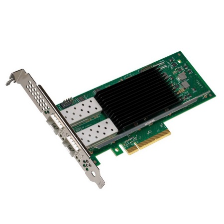 Сетевой адаптер Intel Ethernet Network Adapter E810 25GbE, E810-XXVDA2, 2xSFP28 ports, 25GbE, PCI-E x8, 1 year