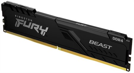 Память DDR5 32Gb 5600MHz Kingston KF556C40BB-32 Fury Beast RTL PC5-44800 CL40 DIMM 288-pin 1.25В dual rank с радиатором Ret