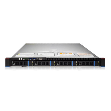 Платформа системного блока Gooxi SR101-D04R AMD 1st/2nd/3rd Gen 1U Direct-attached Backplane 4_2.5/3.5 SAS/SATA Hard Drive Bay Server Barebone + 650W CRPS modules +Standard rail kit