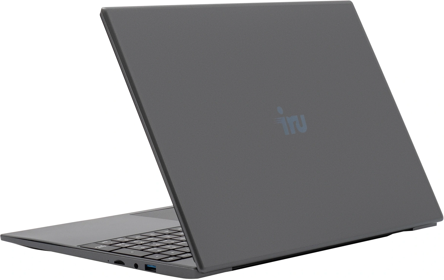 Ноутбук IRU Tactio 15PHC Ryzen 5 7430U 8Gb SSD256Gb AMD Radeon Graphics 15.6" IPS FHD (1920x1080) FreeDOS black WiFi BT Cam 4000mAh (2150143)