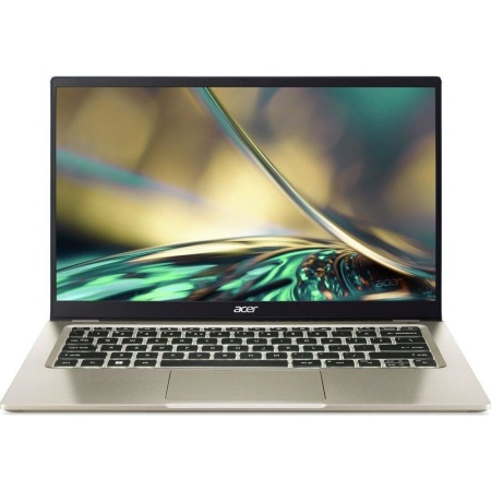 Ноутбук Acer SF314-512 i3-1220P/8GB/SSD256GB/Iris Xe/14"/IPS/FHD/Free DOS/Haze Gold (NX.K7NER.003)