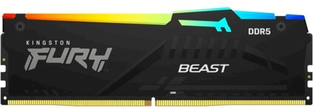 16GB Kingston DDR5 4800 DIMM FURY Beast RGB Gaming Memory KF548C38BBA-16 Non-ECC, CL38 , 1.1V, KF548C38BBA-16 1RX16, RTL (328479)