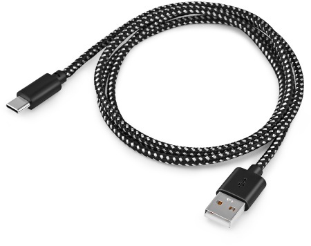 Кабель Buro Braided BHP RET TYPEC1 USB (m)-USB Type-C (m) 1м