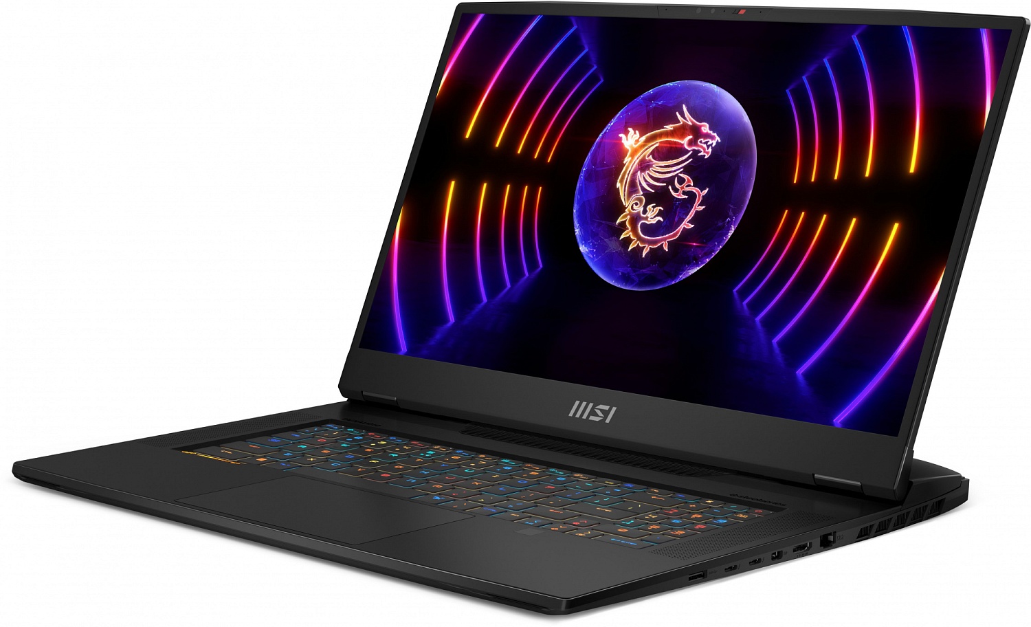 Ноутбук MSI Titan GT77HX 13VI-213RU Core i9 13980HX 64Gb SSD3Tb NVIDIA GeForce RTX4090 16Gb 17.3" IPS UHD (3840x2160) Windows 11 Home black WiFi BT Cam (9S7-17Q211-213)