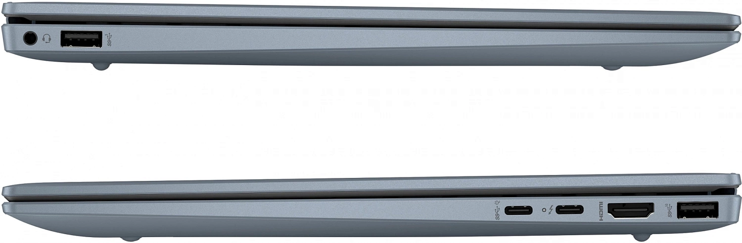 Ноутбук HP Pavilion Plus 14-eh1014ci Core i5 13500H 16Gb SSD1Tb Intel Iris Xe graphics 14" OLED 2.8K (2880x1800) Free DOS blue WiFi BT Cam (9E689EA)