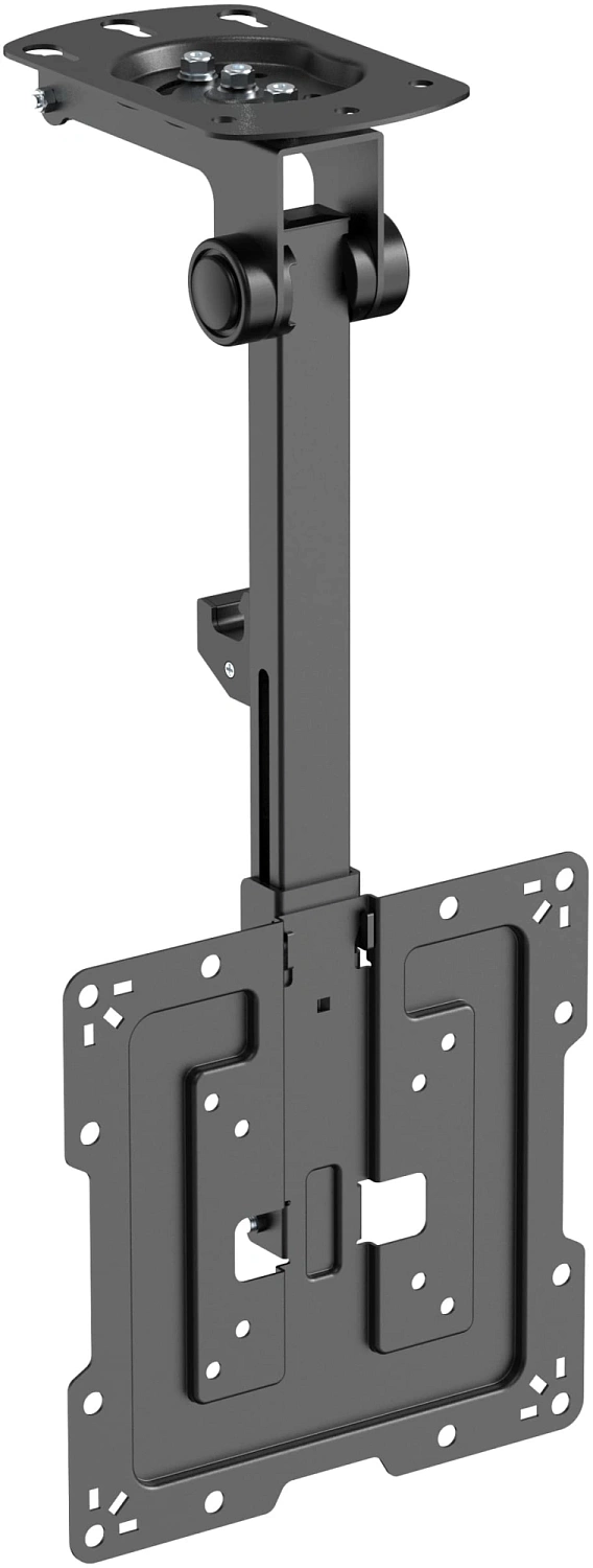 Кронштейн для телевизора Ultramounts UM967 черный 23"-55" макс.20кг потолочный поворот и наклон