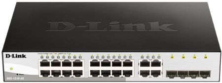 Коммутатор D-Link DGS-1210-20/FL1A 20G управляемый