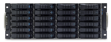 Серверная платформа AIC Storage Server 4U XP1-S402VG02 noCPU(2)2nd Gen Xeon Scalable/TDP 140W/ no DIMM(12)/ 36x3,5''+ 2x2,5''/ 2x10GB SFP+/ 2 x16 slots/ 3 x8 slots/2x1200W