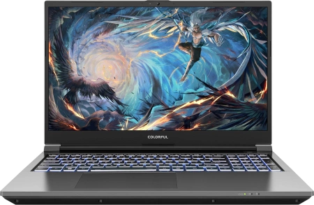 Ноутбук Colorful X15 AT 23 Intel Core i5-12450H/16Gb/SSD512Gb/RTX4050/15.6"/IPS/FHD/144Hz/180W/Win11/Grey (A10003400434)