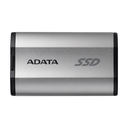 Накопитель SSD A-Data USB-C 500GB SD810-500G-CSG SD810 1.8" серый