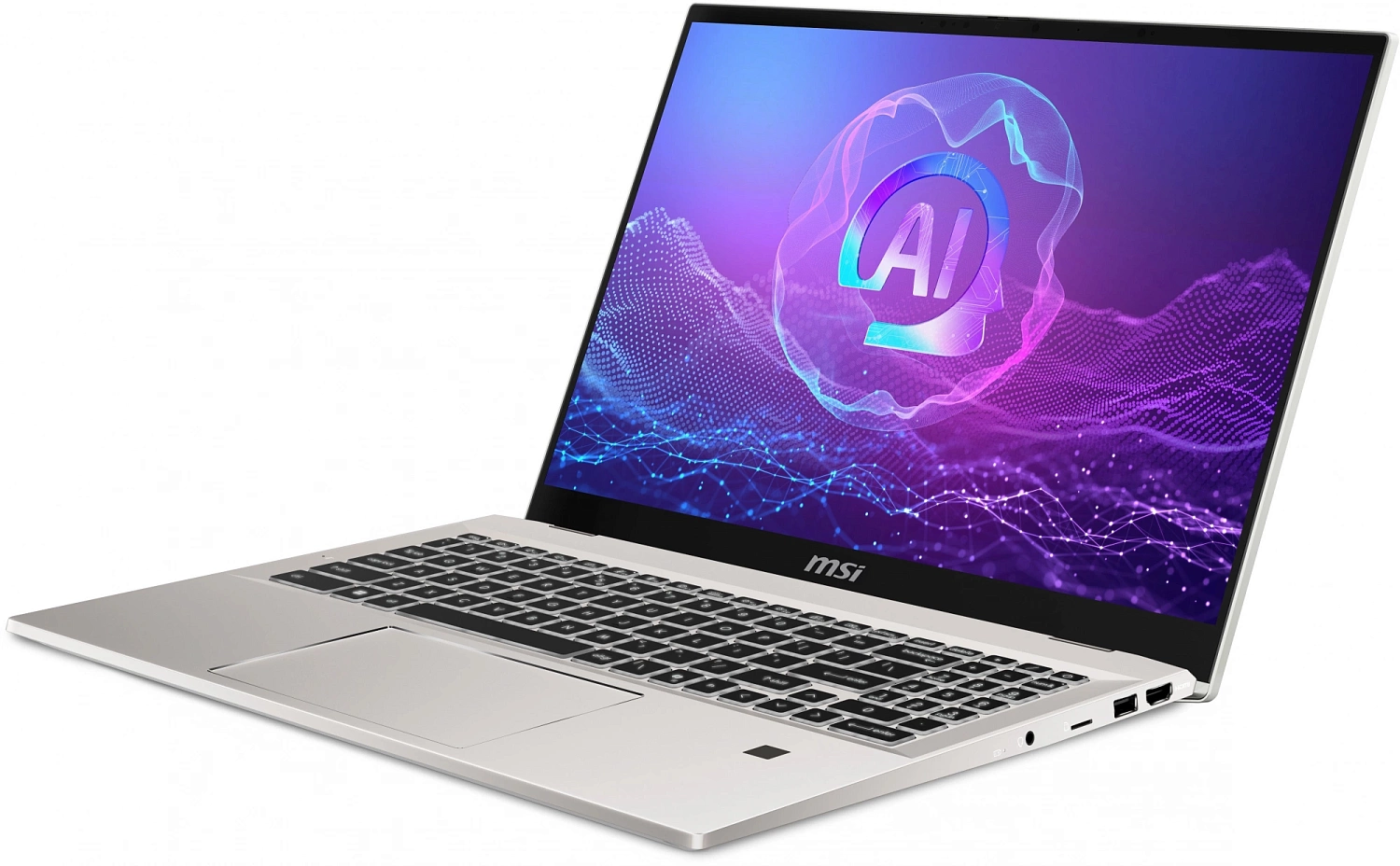 Ноутбук MSI Prestige Prestige A16 AI+ A3HMG-083RU Ryzen AI 9 365 32Gb SSD1Tb AMD Radeon 16" OLED UHD+ (3840x2400) Windows 11 silver WiFi BT Cam (9S7-159K32-083)