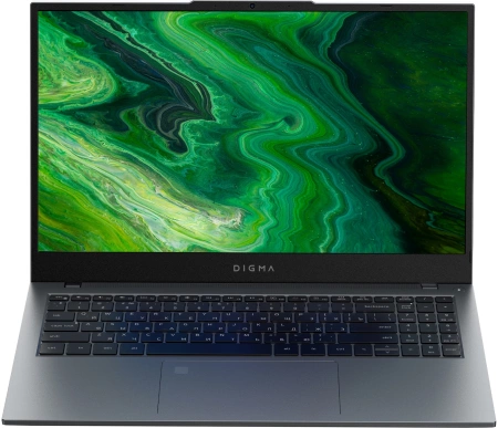 Ноутбук Digma Pro Fortis M Core i5 1235U 16Gb SSD512Gb Intel UHD Graphics 15.6" IPS FHD (1920x1080) Windows 11 Professional grey WiFi BT Cam (DN15P5-ADXW05)