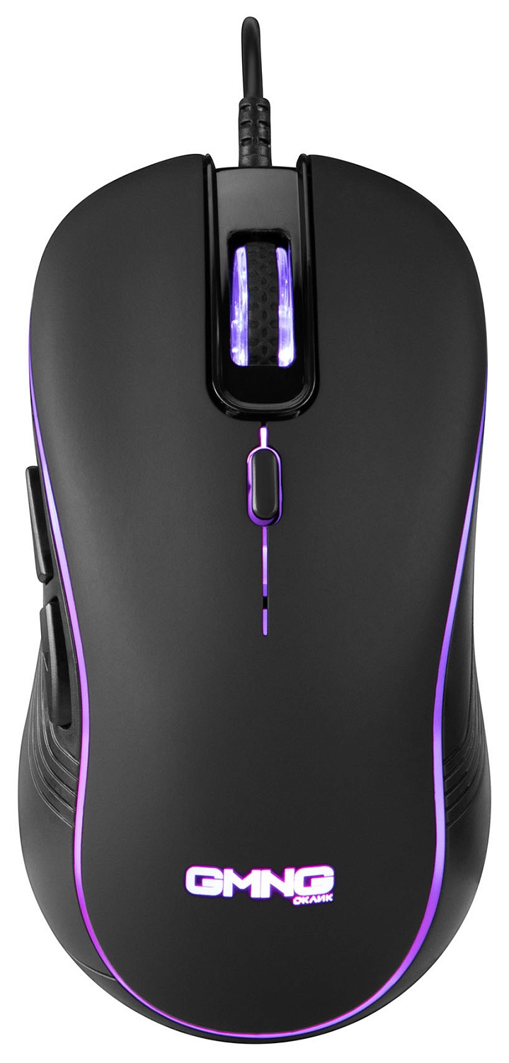 Мышь Оклик 723GM черный оптическая (3200dpi) USB (6but) Мышь Оклик 723GM черный оптическая (3200dpi) USB (6but)