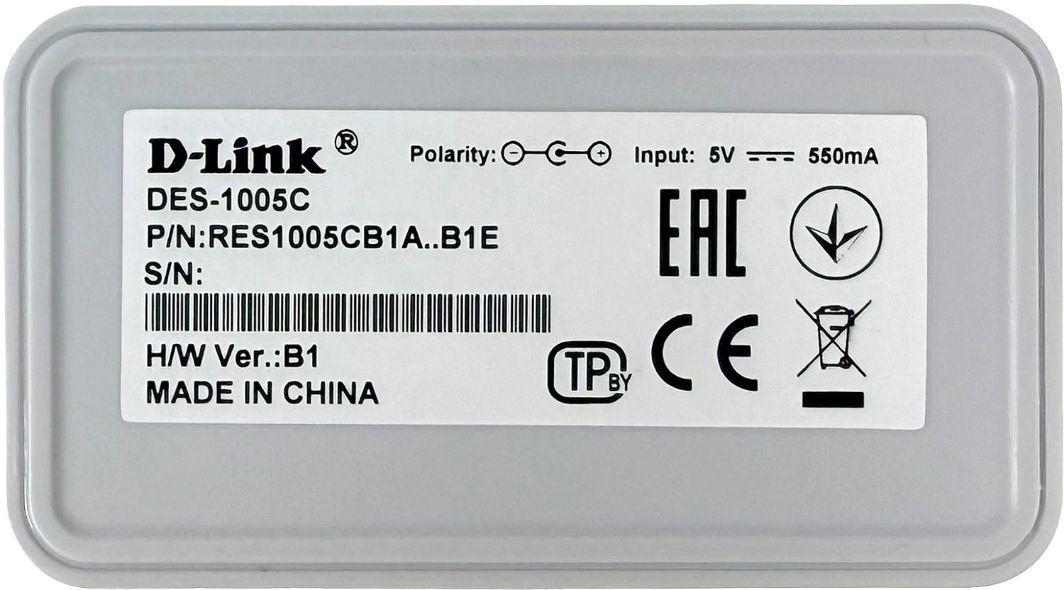 Коммутатор D-Link DES-1005C DES-1005C/F6/E 5x100Мбит/с неуправляемый