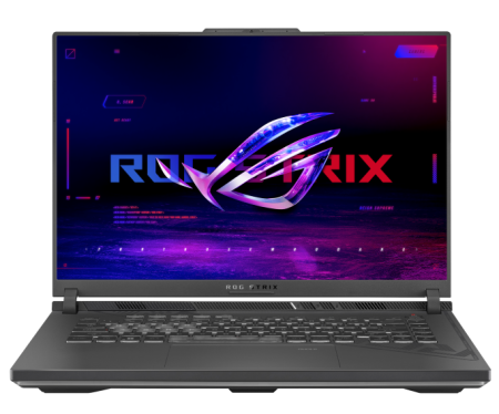 Ноутбук ASUS ROG Strix G16 G614JI-N4104 Core i9-13980HX/32Gb/1TB SSD/16,0"WQHD 2560X1600/ GeForce RTX 4070 8Gb/WiFi6/BT/Cam/DOS/2.6Kg