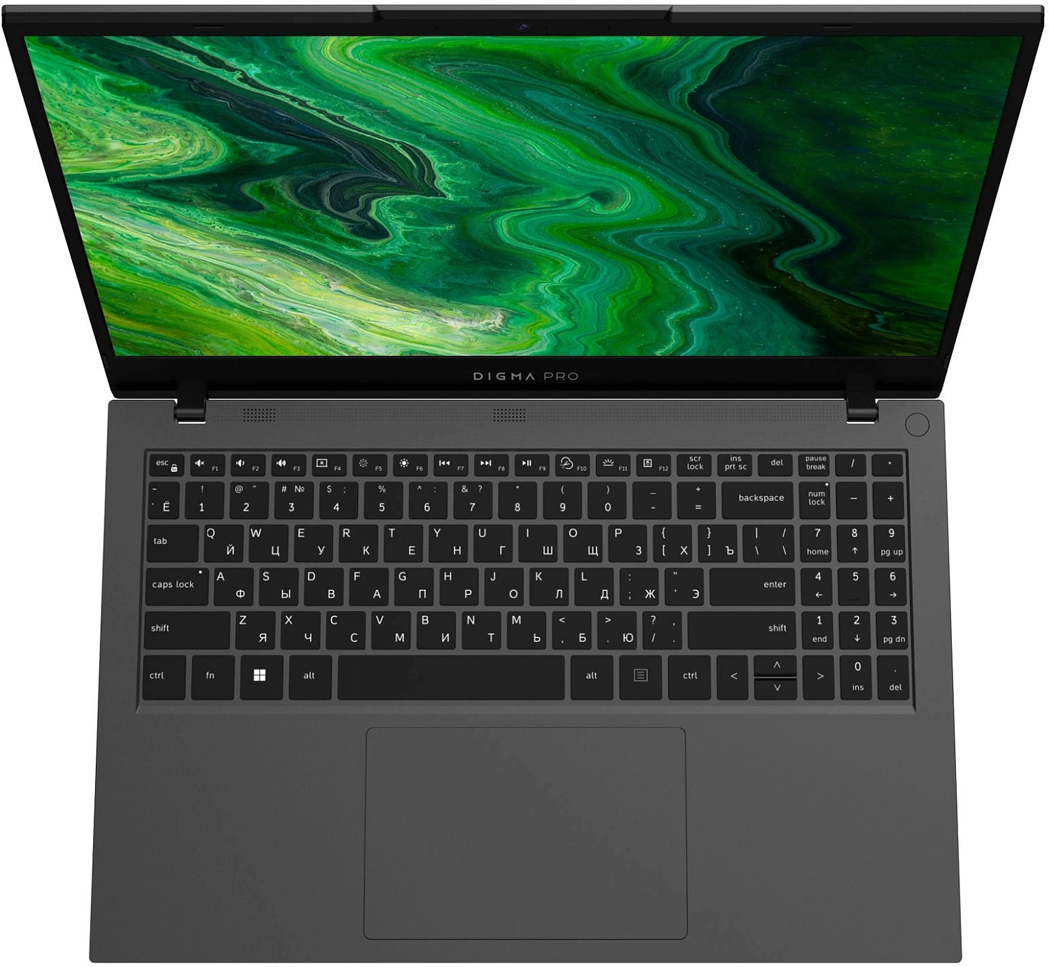 Ноутбук Digma Pro Fortis Core i5 1035G1 16Gb SSD512Gb Intel UHD Graphics 15.6" IPS FHD (1920x1080) Windows 11 Professional grey WiFi BT Cam 4250mAh (DN15P5-ADXW03)