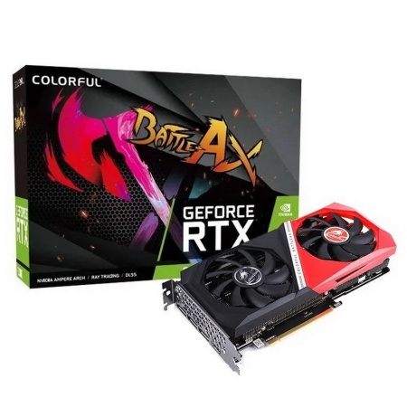 Видеокарта Colorful RTX3060 NB DUO 8GB-V 8GB GDDR6 128bit 3xDP+HDMI {10}