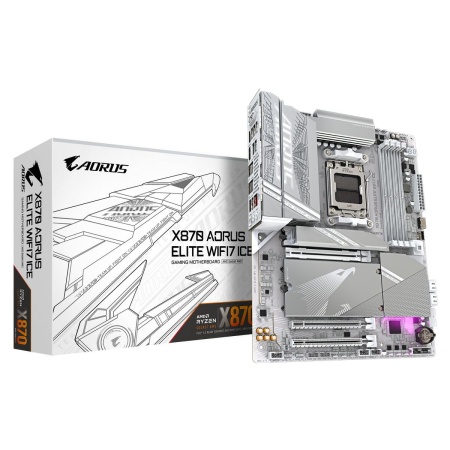 Материнская плата Gigabyte X870 AORUS ELITE WF7 ICE, RTL