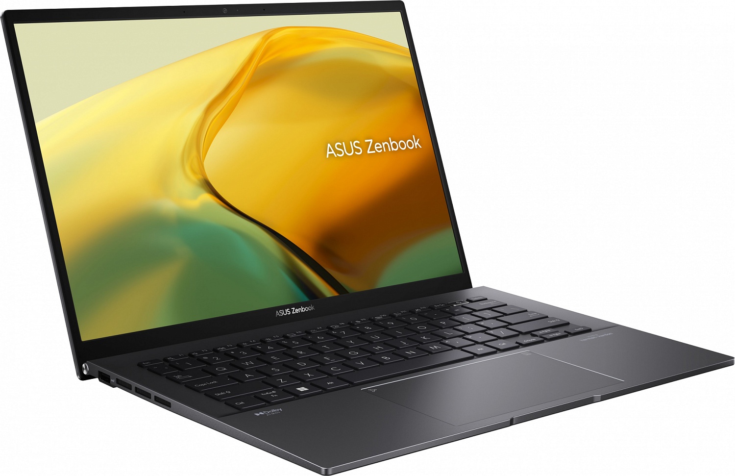 Ноутбук Asus Zenbook 14 UM3402YA-KP688 Ryzen 5 7530U 16Gb SSD512Gb AMD Radeon 14" IPS WQXGA (2560x1600) noOS black WiFi BT Cam Bag (90NB0W95-M016J0)