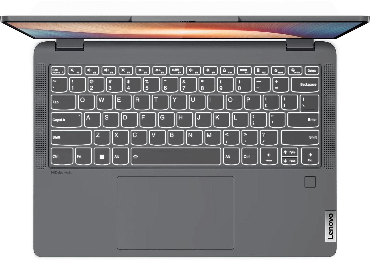 Ноутбук Lenovo IdeaPad Flex 5 14ALC7 Ryzen 5 5500U 16Gb SSD512Gb AMD Radeon 14" IPS Touch 2.2K (2240x1400) Windows 11 Home grey WiFi BT Cam (82R9006ARU)