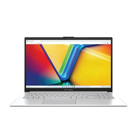 Ноутбук ASUS Vivobook Go 15 E1504GA-BQ527 Processor N100/8Gb/SSD256Gb/15.6"/IPS/FHD/NoOS/silver (90NB0ZT1-M00XM0)