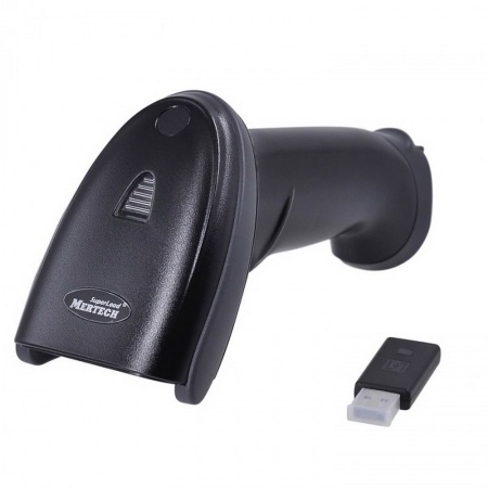 Сканер штрих-кода MERTECH ручной беспроводной CL-2210 BLE Dongle 2D черный (4794)