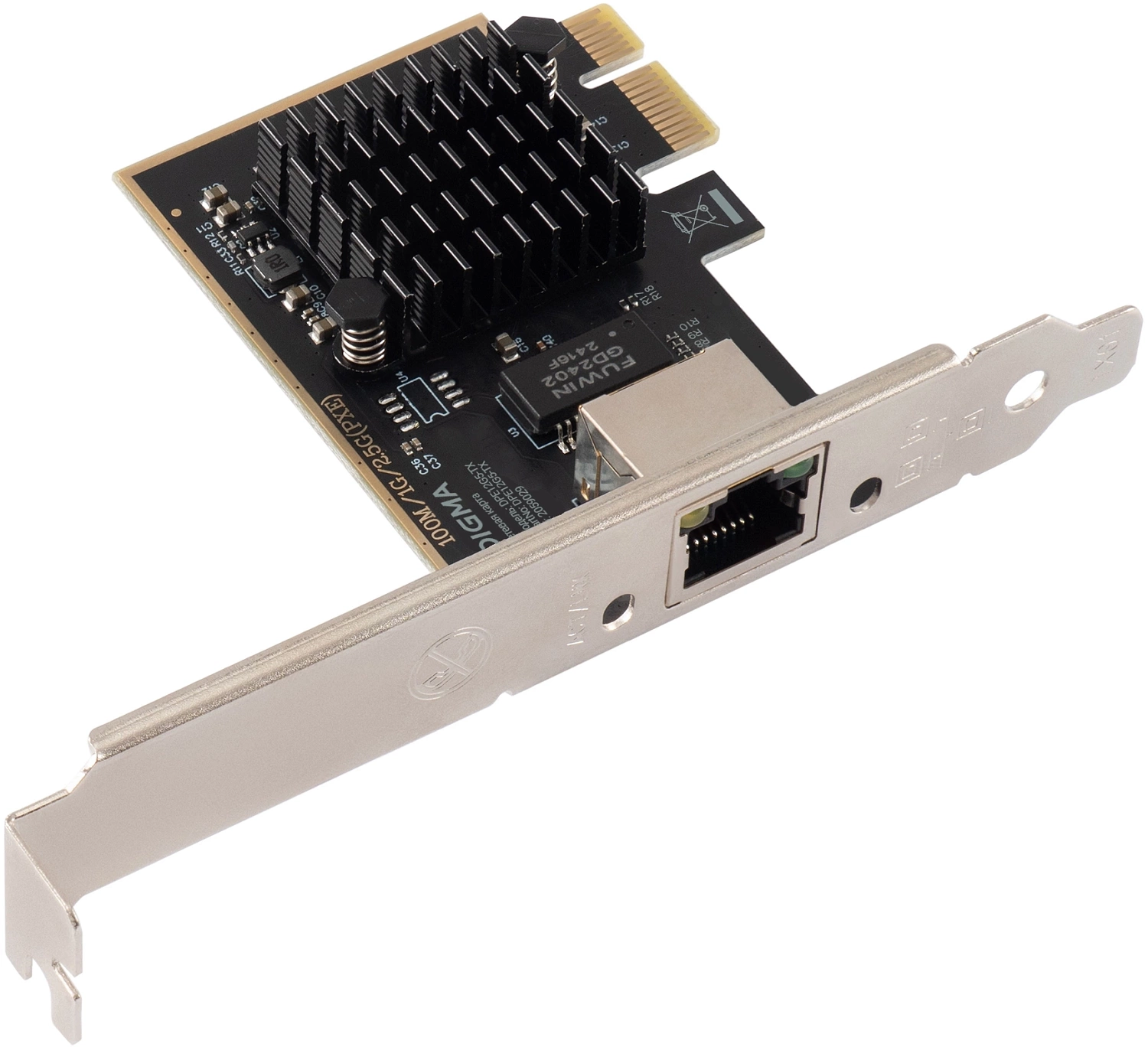 Сетевая карта 2.5G Ethernet Digma DPE12G5-TX PCI Express