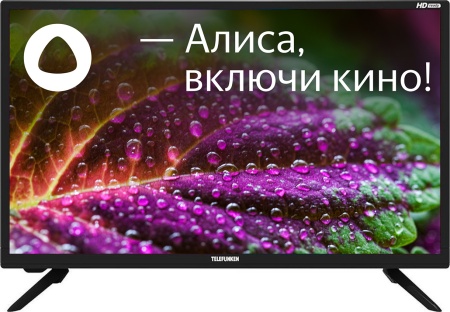 Телевизор LED Telefunken 43" TF-LED43S97T2SU\Y\H Яндекс.ТВ черный 4K Ultra HD 50Hz DVB-T DVB-T2 DVB-C DVB-S DVB-S2 WiFi Smart TV (RUS)