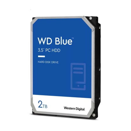 Жесткий диск Western Digital HDD SATA-III  2Tb Blue WD20EZBX, 7200rpm, 256MB  buffer, 1 year