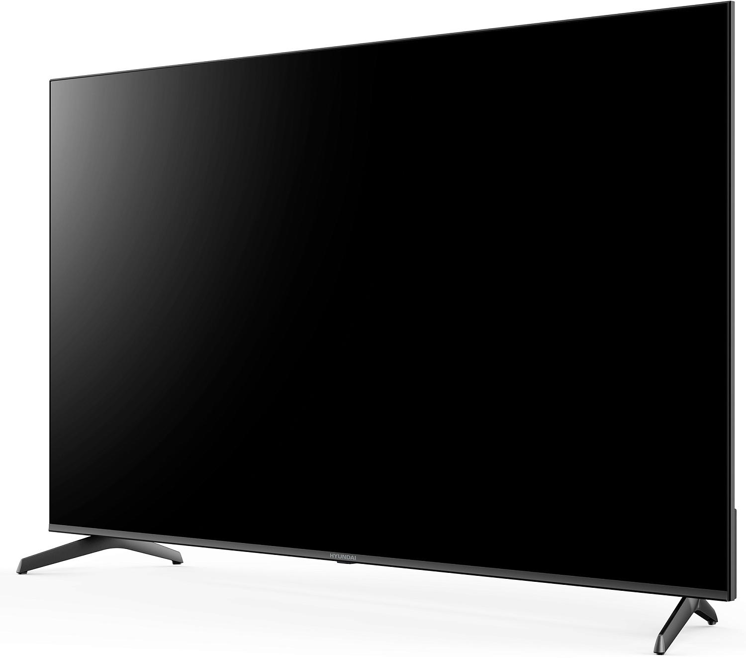 Телевизор LED Hyundai 75" H-LED75BU7006 Android TV Frameless черный 4K Ultra HD 60Hz DVB-T DVB-T2 DVB-C DVB-S DVB-S2 USB WiFi Smart TV