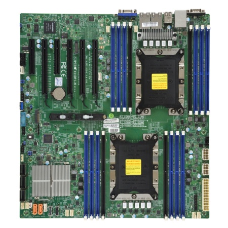 Материнская плата Supermicro Motherboard 2xCPU X11DPI-N 2nd Gen Xeon Scalable TDP 205W/ 16xDIMM/ 14xSATA/ C621 RAID 0/1/5/10/ 2xGE/ 4xPCIex16, 2xPCIex8/ M.2(PCIe)(E-ATX)Bulk