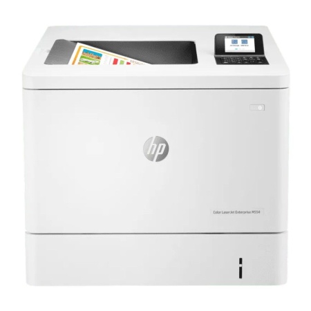 Принтер HP Color LaserJet Enterprise M554dn (Принтер лазерный цветной, A4, 1200dpi, ImageREt 3600, 33(33) ppm, 1 Gb, 2 trays 100+550, Duplex, USB/GigEth) (414275)