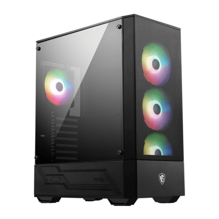 Корпус MSI MAG FORGE 112R Mid-Tower, ATX, 2xUSB 3.2, Audio I/O, 4x120mm ARGB Fan, 6-ch Light controller, Front metal MESH, Up to 330mm GPU, Tempered Glass (949679)