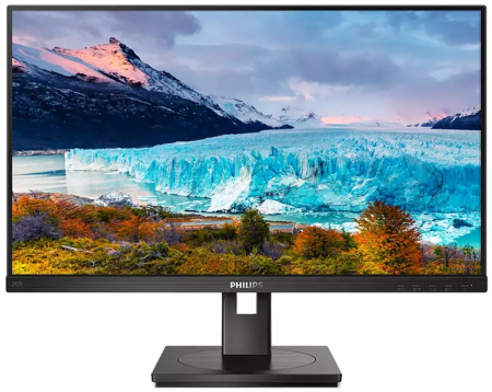 Монитор 23,8" Philips 242S1AE 1920x1080 75Гц IPS LED 16:9 4ms D-Sub DVI HDMI DP 50M:1 1000:1 178/178 250cd HAS Pivot Tilt Swivel Speakers Black