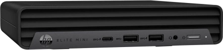 Неттоп HP Elite 800 G9 Mini i7 14700T (0.9) 16Gb SSD512Gb Windows 11 Professional 64 GbitEth WiFi BT 35W kbNORUS мышь клавиатура черный (49W0ES)