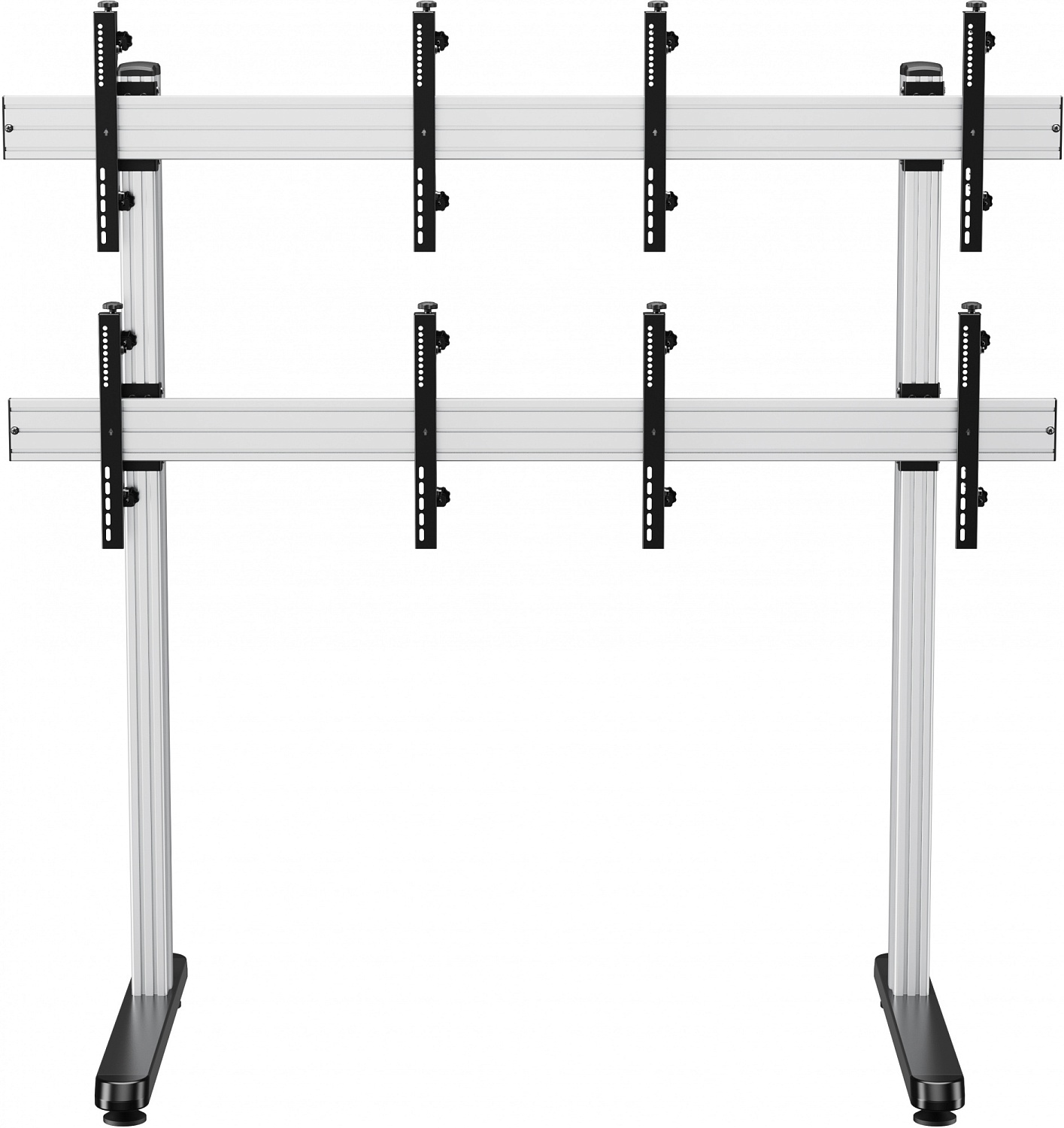 Стойка для телевизора Cactus CS-FS-TV4-PRO черный 32"-70" макс.50кг напольный мобильный