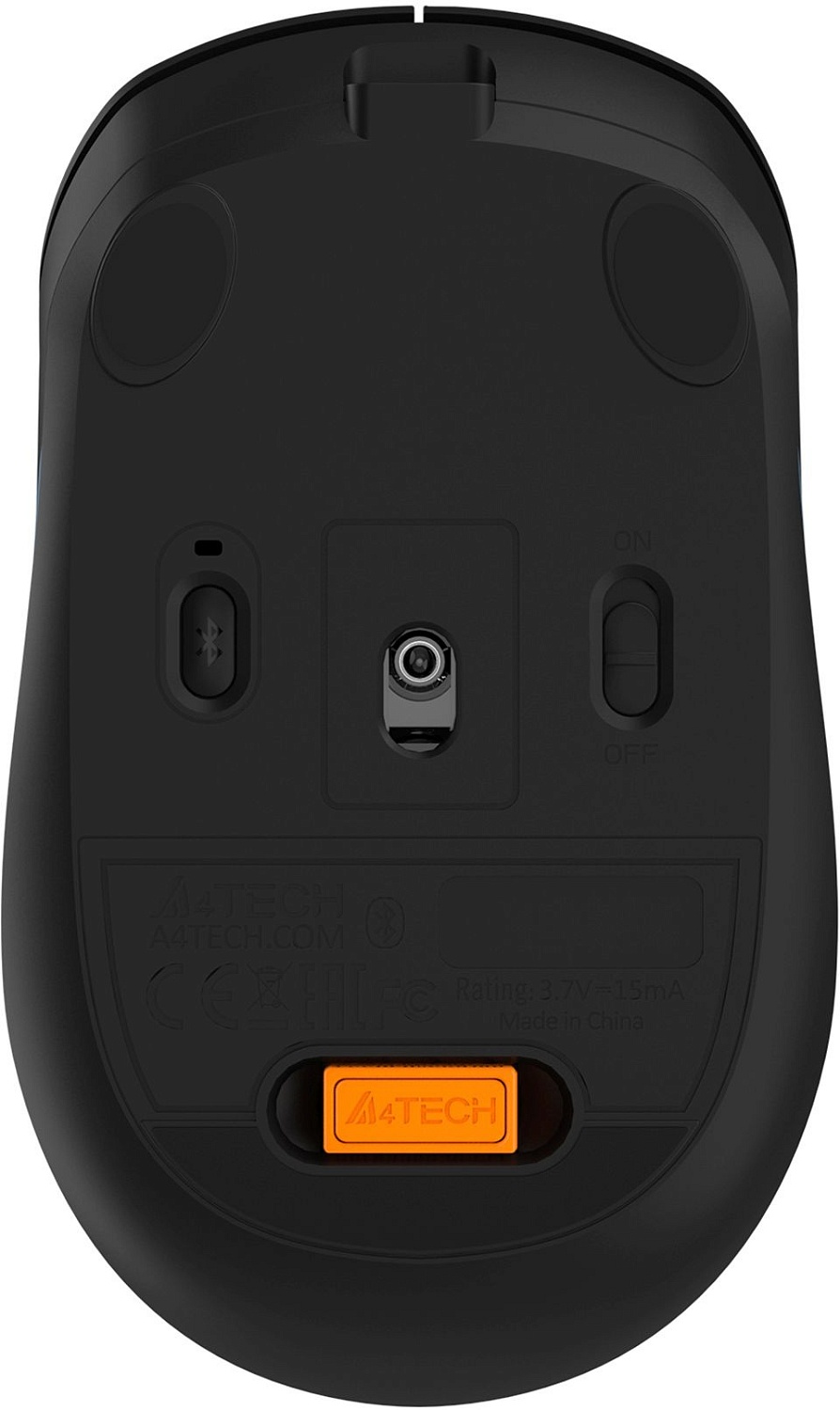 Мышь A4Tech Fstyler FB10CS черный/синий оптическая (2000dpi) silent беспроводная BT/Radio USB (4but) Мышь A4Tech Fstyler FB10CS черный/синий оптическая (2000dpi) silent беспроводная BT/Radio USB (4but)