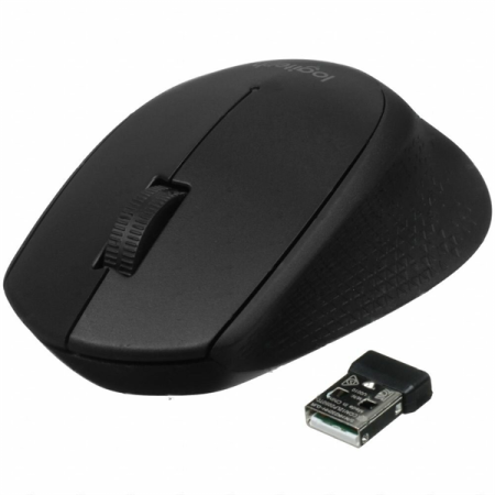 Мышь Logitech M280 черный оптическая (1000dpi) беспроводная USB (2but)